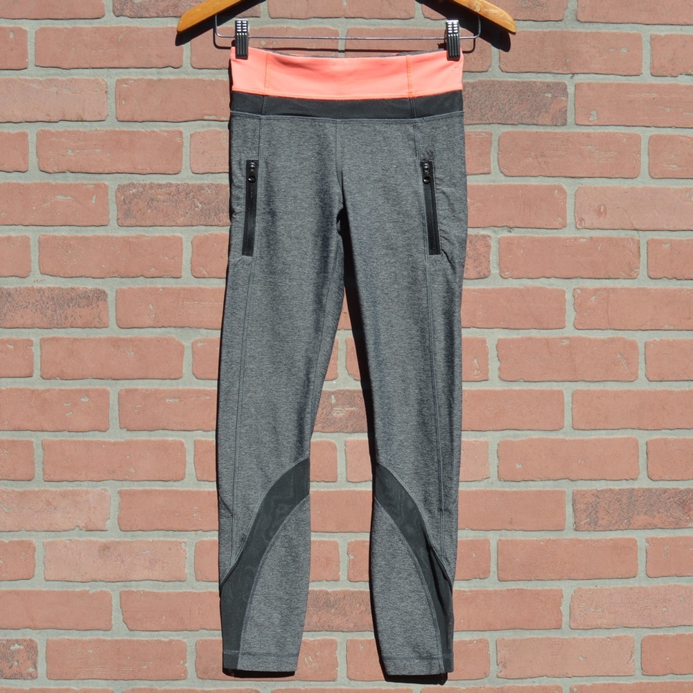 Lululemon Inspire Tight Heather Grey Leggings Size 2 - Picture 6 of 14